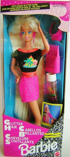 Glitter Hair Barbie Blonde 1993 Giocattoli Dinfanzia Barbie