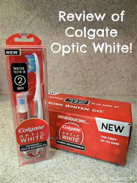 Here's my full colgate optic white overnight teeth whitening pen review! Colgate Optic White Review! #BrushWhitenGo It is a Toothbrush and Whitening Pen All-In-One ...