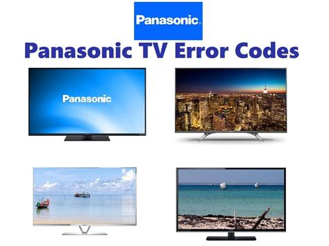 Panasonic Tv Error Codes Easy Solutions Fixed