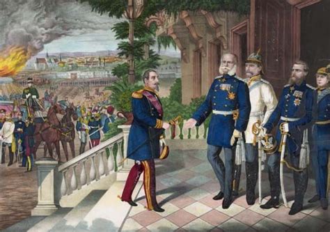 Franco Prussian War Surrender Of Napoleon Iii 1870 Students