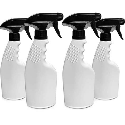 Plastic Empty Spray Bottles With Sprayer No Clog And Leak Proof Heavy