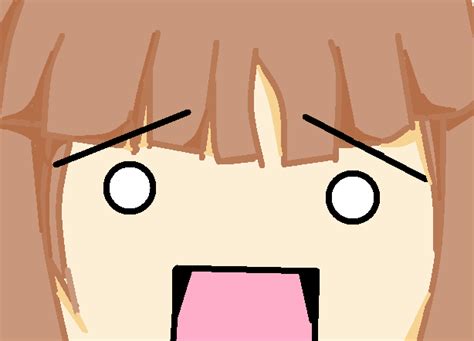 Shocked Anime Face By Hamu The Fujoshi On Deviantart
