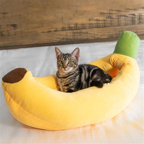 Cute Banana Cat Bed Meowingtons