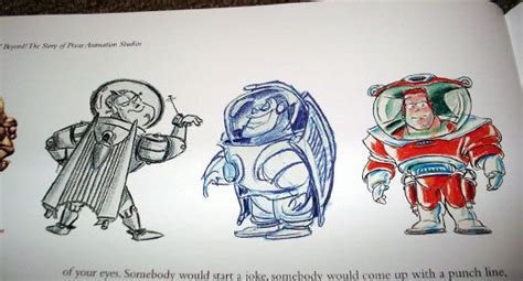 Early Look At Buzz Lightyear Back When He Was Lunar Larry Disney