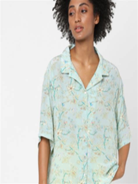 Buy Only Women White Floral Printed Casual Shirt Shirts For Women