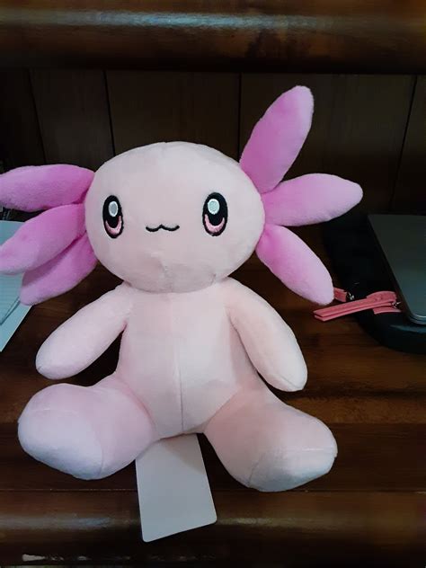 Missys Product Reviews Axol And Friends Weighted Axol The Axolotl Plush