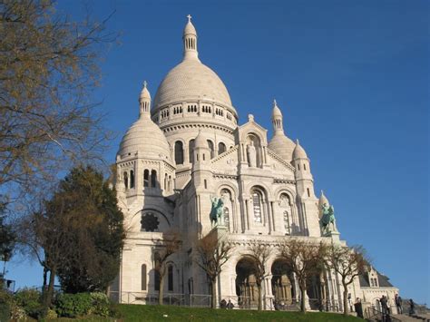 Sacre Coeur Basilica Montmartre Paris France Wallpapers9