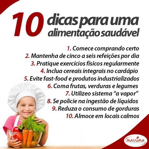 10 Dicas Para Uma Alimentação Saudável Alimentação Saudável Dicas Comidas Saudaveis