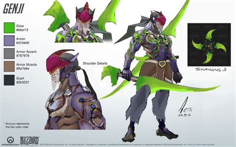 Demon Hunter Genji By Aethage Overwatch Skin Concepts Overwatch Genji