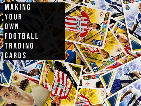 Make Your Own Football Trading Cards