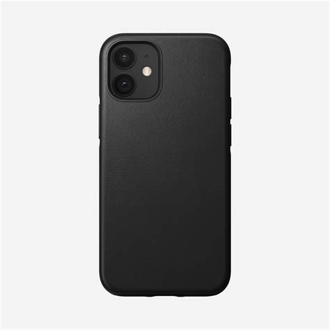 Modern Leather Case For Iphone 12 Mini Black Nomad®
