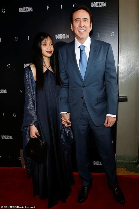 Nicolas Cage 57 Holds Hands With His Fifth Wife Riko Shibata 26 At