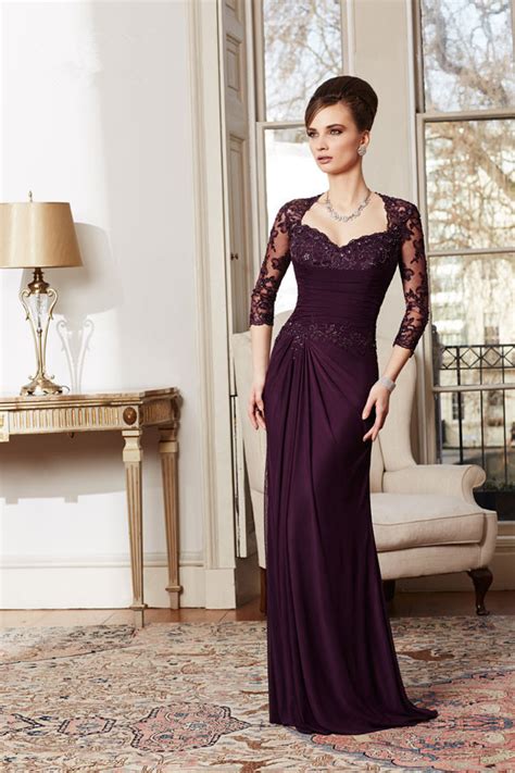 Plum Mother Of The Bride Dresses