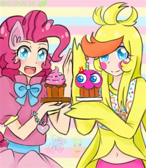 Mlp X Fnaf Parties And Cupcakes By Nichandesu On Deviantart
