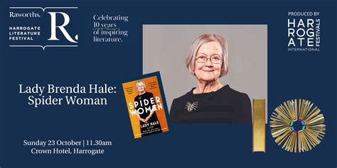 Lady Brenda Hale Spider Woman 23 October 2022 Harrogate International Festivals