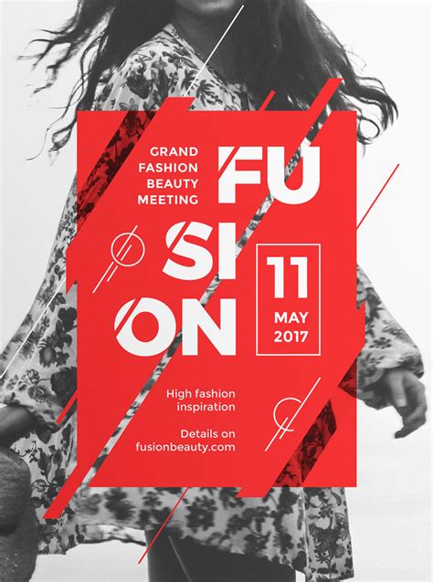Fusion Modern And Creative Poster On Inspirationde