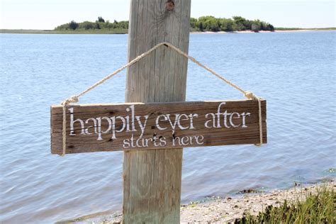 Happily Ever After Starts Herereclaimed Wood Wedding Sign Etsy