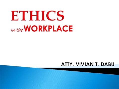 Some ethical lapses affect individual employees. Ethics in the workplace