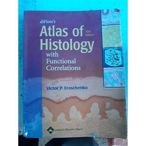 Jual Buku Difiores Atlas Of Histology 10th Edition With Functional