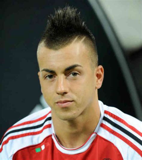 The hairdresser said he had shortened el shaarawy's hair, in order not to show the player's sharp haircut, although many of the italian club fans berlusconi had previously asked el shaarawy to cut his hair when he first signed the contract with ac milan, telling him not to keep the exotic hair cut. Milan rejects an offer of € 30 million for Stephan El Shaarawy! | Football Deluxe