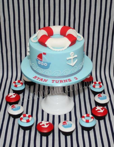Nautical Cake Themed Cakes Nautical Cake Childrens Birthday Cakes