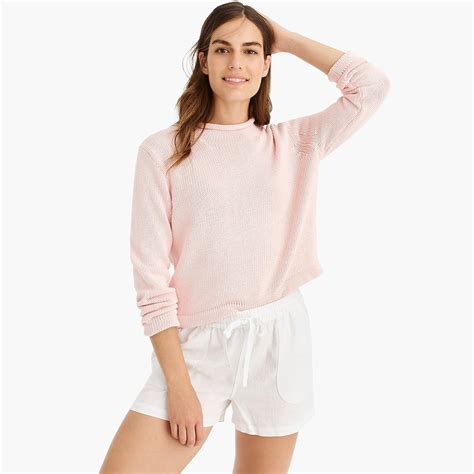 Jcrew Womens 1988 Rollneck Cropped Sweater Cropped