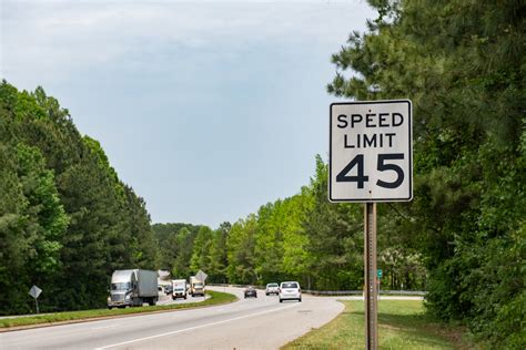 Ncdot Speed Limits