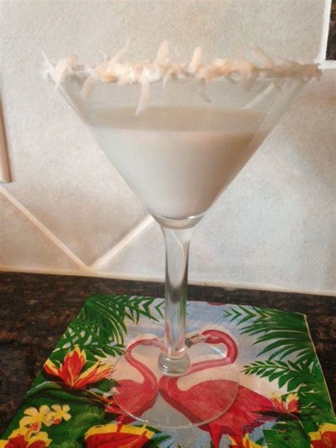 coconut cream pie martini coconut rum vanilla vodka cream alcoholic cocktail cindy s on