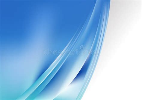 Blue Azure Dynamic Background Vector Illustration Design Stock Vector