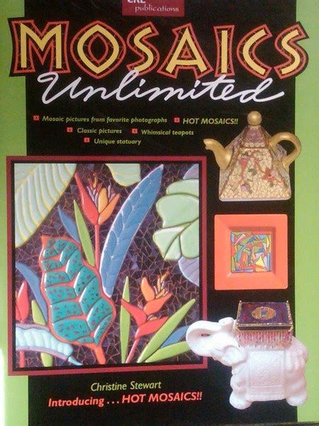 Mosaics Unlimited Mosaic Instruction Idea And Pattern Book Mosaic