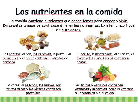 Clasificacion De Los Nutrientes Productos Naturales Nutrientes Images