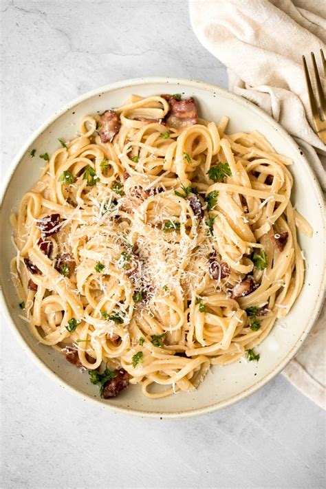 Spaghetti Carbonara Ahead Of Thyme