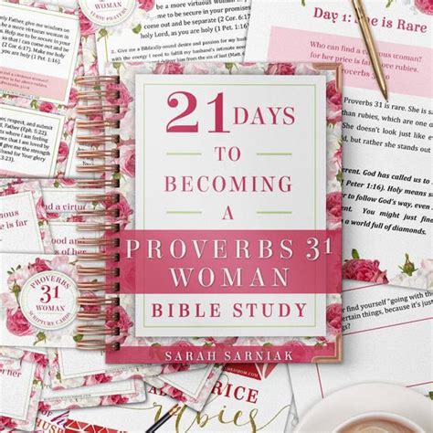 Proverbs 31 Woman Bible Study Printable Bundle Proverbs 31 Etsy