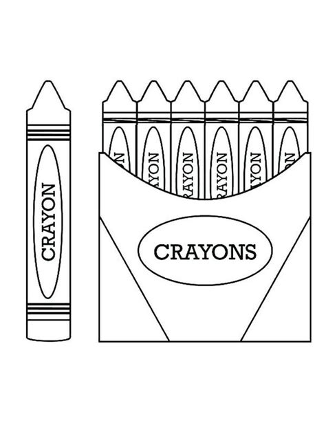 Download and print these crayon coloring pages, other for free. red crayon coloring pages. Everyone knows crayons. We ...