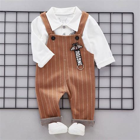 Newborn Baby Boy Clothing Set Toddler Child Kids Warm Spring Fashion