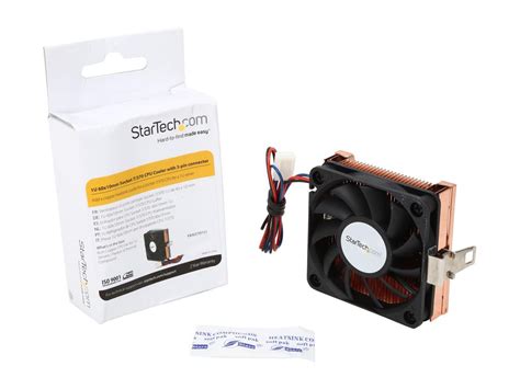 1u 60x10mm Socket 7370 Cpu Cooler Fan With Copper