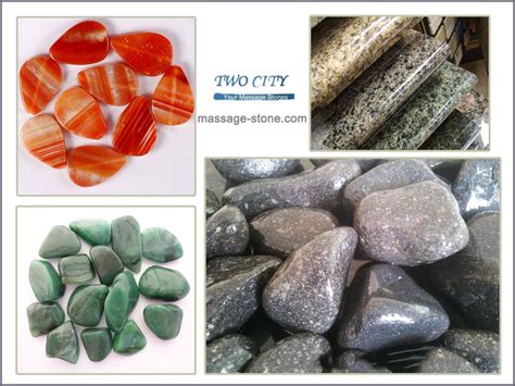 All About Different Types Of Massage Stone