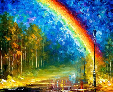 RAINBOW Art Painting | Hand Painted Artwork