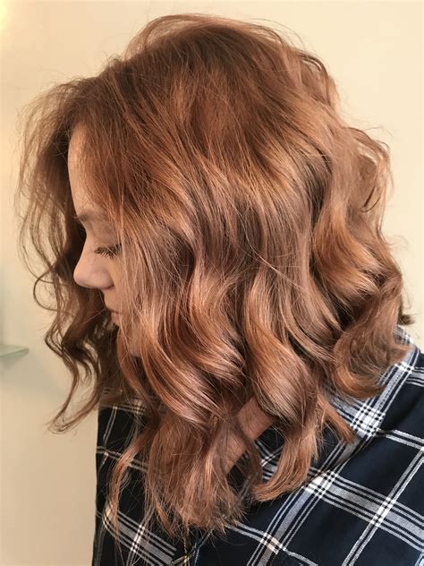 Copper Hair Warm Tone Hair Red Hair Medium Length Hair Keune