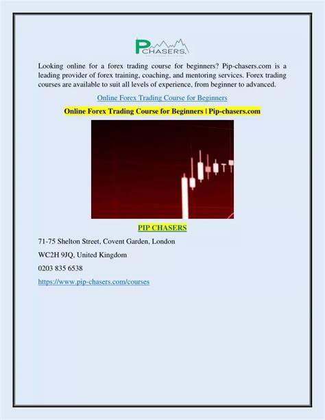 PPT Online Forex Trading Course For Beginners Pip Chasers Com