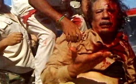 He called colonel gaddafi's killing a great victory but added that all foreign forces must now pull out of the country. Mu'ammar-Gaddafi-death - New Matilda