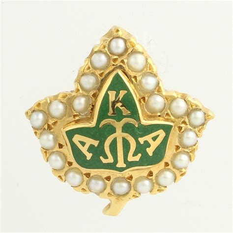 Alpha Kappa Alpha Aka Sorority Pin Badge 10k By Wilsonbrothers