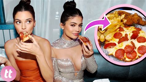 what the kardashians eat in a day youtube