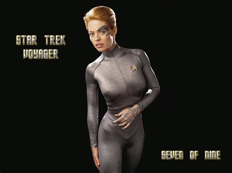 Seven Of Nine Star Trek Voyager Wallpaper Fanpop