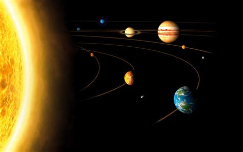 Space Solar System Planet Sun Mercury Venus Earth Mars Jupiter Saturn
