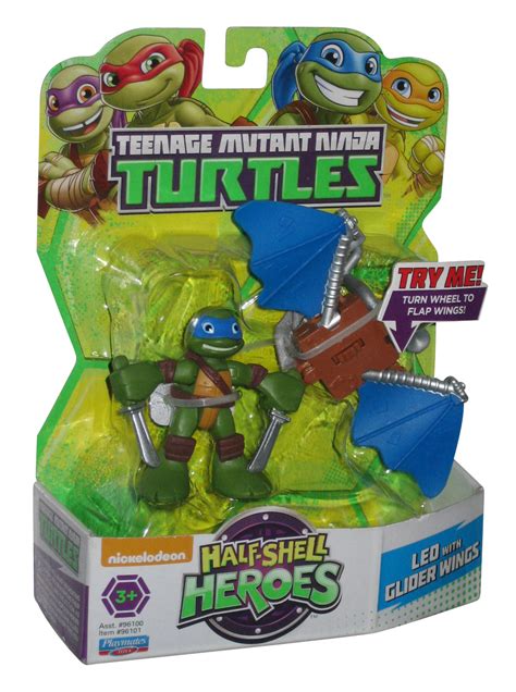 Teenage Mutant Ninja Turtles Tmnt Half Shell Heroes Leo Leonardo Figure