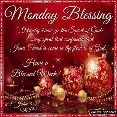 Christmas Monday Blessings Pictures Photos And Images For Facebook