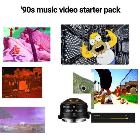 90s Music Video Starter Pack Starterpacks