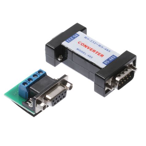 Serial Rs232 Rs 232c To Rs485 Interface Converter Db9 Data Communication Adapter For Sale Online
