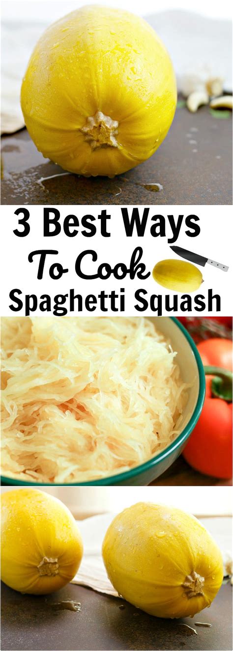 3 Best Ways To Cook Spaghetti Squash Beauty And The Foodie